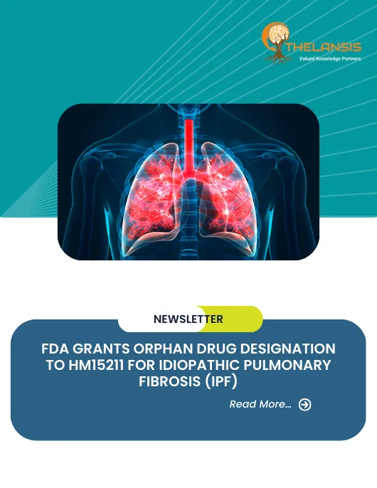 FDA Grants Orphan Drug Designation to HM15211 for Idiopathic pulmonary fibrosis (IPF)
