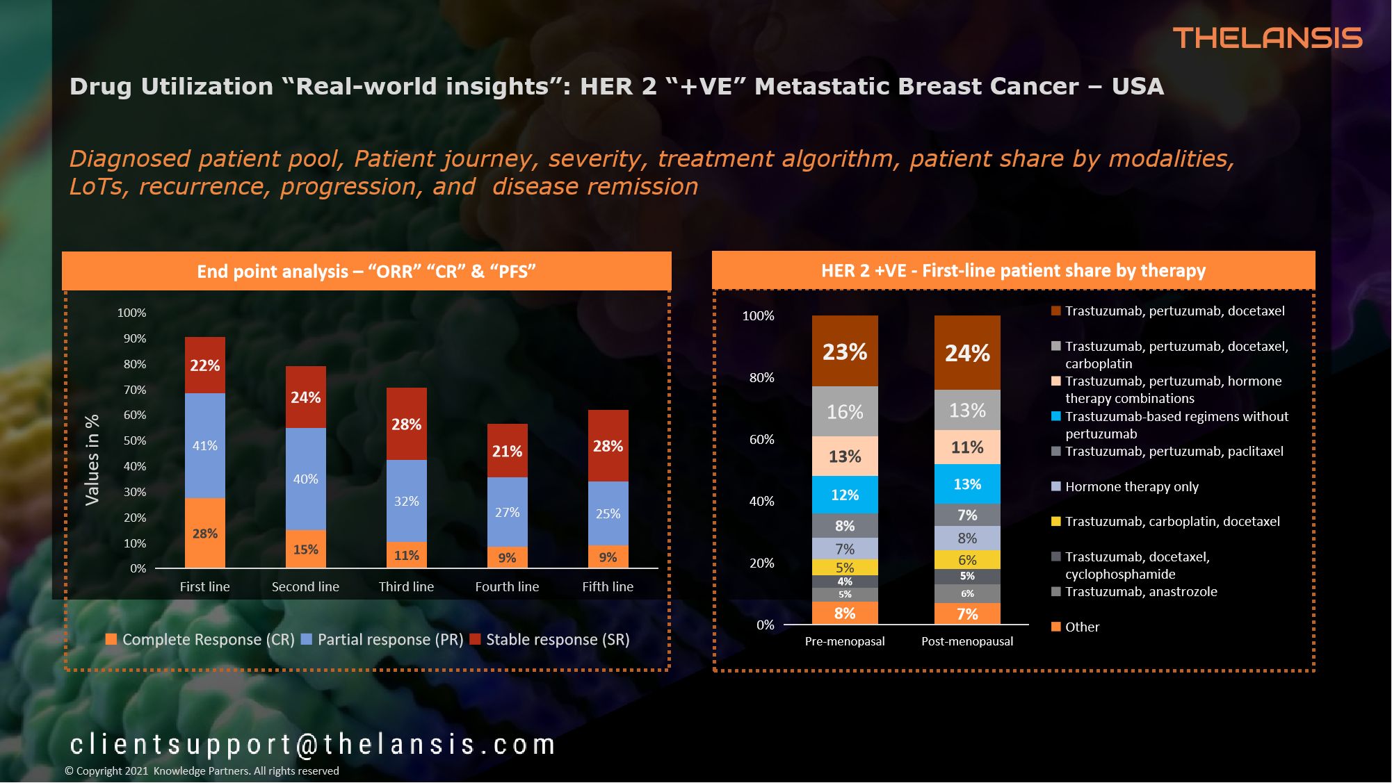 Drug Utilization “Real-world insights” HER 2 “+VE”-4