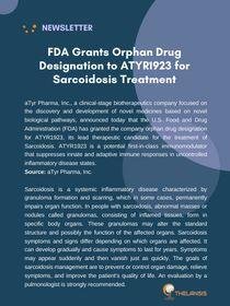 FDA Grants Orphan Drug Designation to ATYR1923 for Sarcoidosis Treatment
