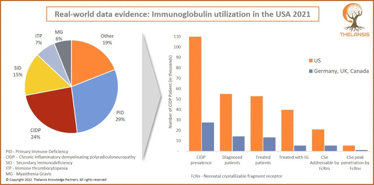Real-world data evidence Immunoglobulin utilization in the USA 2021