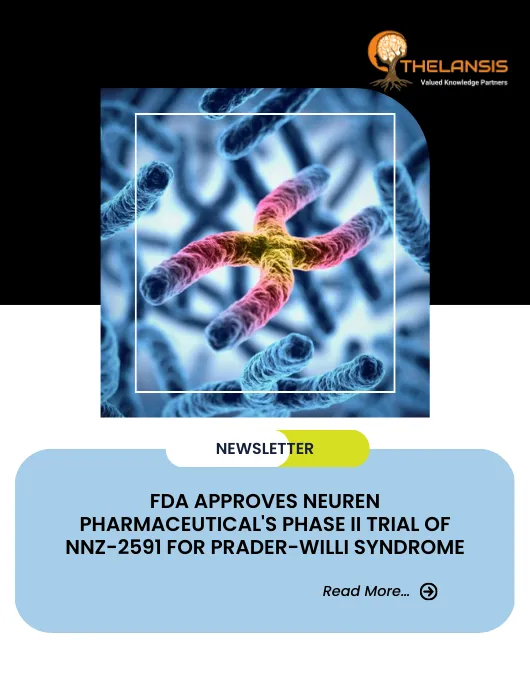 FDA Approves Neuren Pharmaceutical's Phase II Trial of NNZ-2591 for Prader-Willi Syndrome