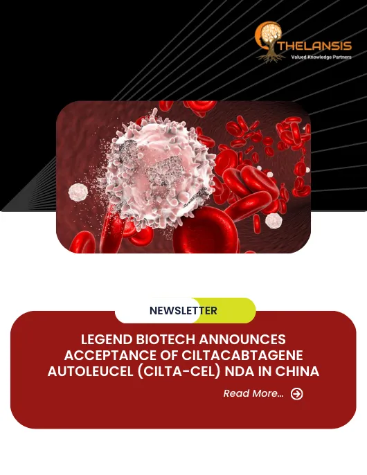 Legend Biotech Announces Acceptance of Ciltacabtagene Autoleucel (Cilta-Cel) NDA in China