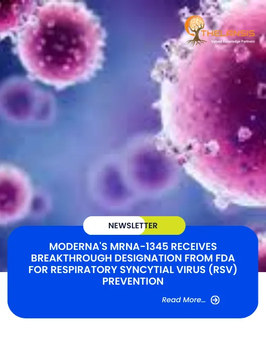 Moderna's mRNA-1345 Receives Breakthrough Designation from FDA for Respiratory Syncytial Virus (RSV) Prevention