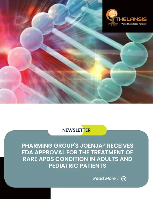 Pharming Group's Joenja® receives FDA approval for the treatment of rare APDS condition in Adults and Pediatric patients
