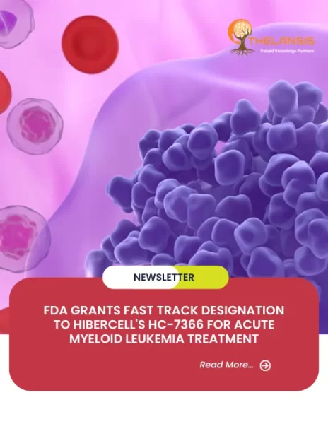 FDA Grants Fast Track Designation to HiberCell's HC-7366 for Acute Myeloid Leukemia Treatment