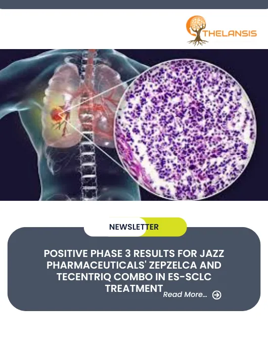 Positive Phase 3 Results for Jazz Pharmaceuticals' Zepzelca and Tecentriq Combo in ES-SCLC Treatment