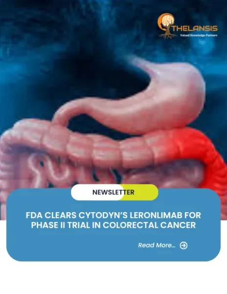 FDA Clears CytoDyn’s Leronlimab for Phase II Trial in Colorectal Cancer