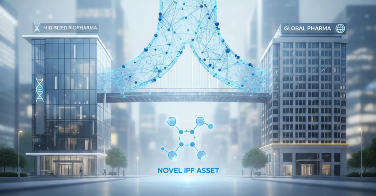 How Thelansis Supported a Mid-Sized Biopharma Company in Out-Licensing Their Novel IPF Asset