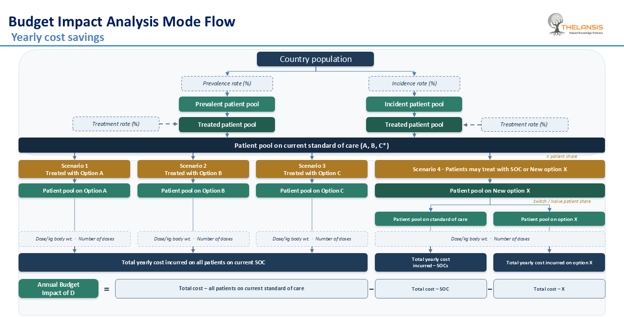 Budget Impact Analysis Mode Flow